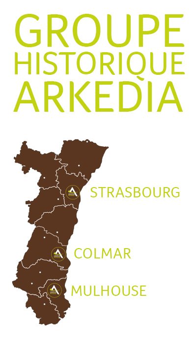Groupe historique Arkedia (Strasbourg, Colmar, Mulhouse)